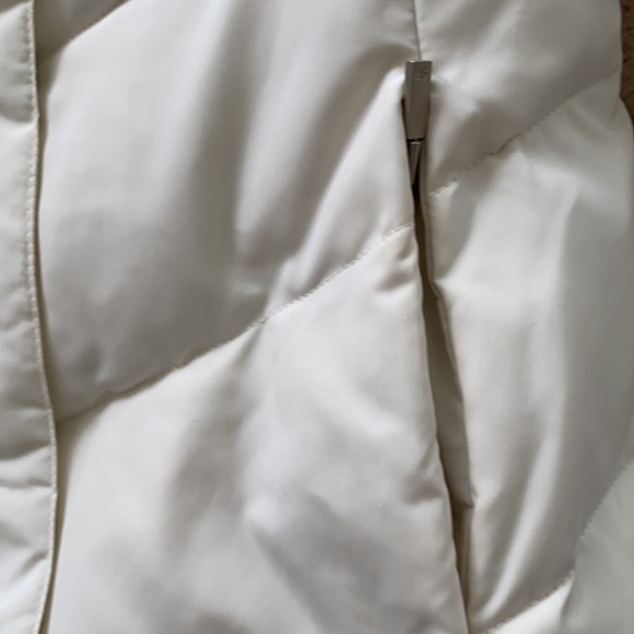 Off white Anne Klein down blend jacket - Picture 3 of 5